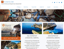 Tablet Screenshot of poplanete.com